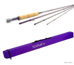 CANNE DEVAUX T56 7.6 Pieds - 3 Brins - 72gr Soie 3/4